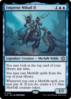 Emperor Mihail II The Lost Caverns of Ixalan Commander NM Rare CARD ABUGames - Image 1