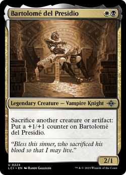 Bartolome del Presidio FOIL The Lost Caverns of Ixalan NM Uncommon CARD ABUGames - Image 1