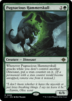 Pugnacious Hammerskull FOIL The Lost Caverns of Ixalan NM Rare CARD ABUGames - Image 1