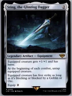 Sting, the Glinting Dagger R Universes Beyond: The Lord of the Rings: Tales of M - Image 1