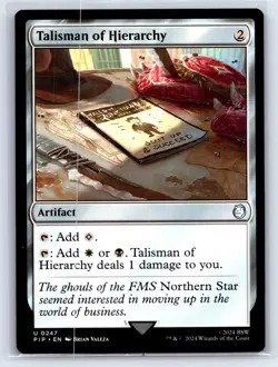 Talisman of Hierarchy U Universes Beyond: Fallout 247 LP - Image 1