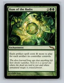 (2x) MTG: Hum of the Radix Mirrodin Magic the Gathering CCG TCG LP-MP - Image 1