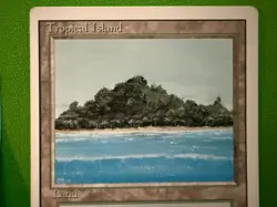 1x LP Tropical Island Revised MTG Magic the Gathering English #3 - Image 2