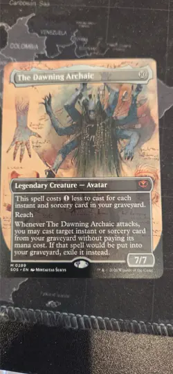 MtG The Dawning Archaic (Borderless) - Image 1