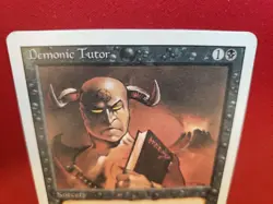 Demonic Tutor Revised MtG #105 - Image 3