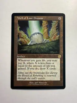 Well of Lost Dreams 62 MTG The Brothers' War: Retro Frame Artifacts - Image 1
