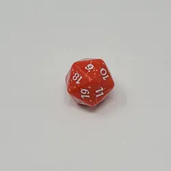 Magic The Gathering Dragon's Maze Boros Red D20 Spindown Dice Die - Image 2