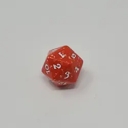 Magic The Gathering Dragon's Maze Boros Red D20 Spindown Dice Die - Image 3