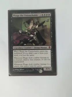 Phage the Untouchable Legions Edition Magic: The Gathering Card - Image 1