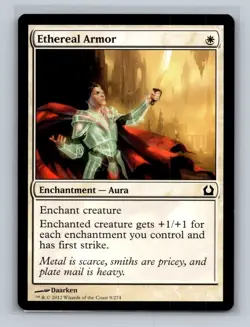 (​​2x) Ethereal Armor Return to Ravnica ​​​​​MTG magic the gathering - LP/NM - Image 1