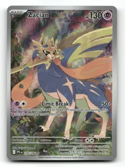Zacian 100/094 - Phantasmal Flames - Pokemon Card NM/M - Image 1