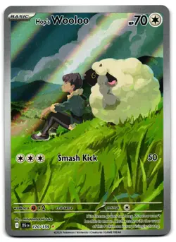 Hop's Wooloo 170/159 - 🌊 Journey Together Illustration Rare Pokemon TCG 🖤 - LP - Image 1
