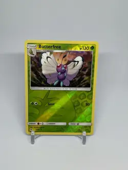 Pokemon Hidden Fates 3/68 Butterfree Reverse Holo - Image 1