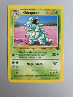 Nidoqueen 23/64 Pokemon TCG Jungle Set (1999) non-HOLO Rare NM - Image 1