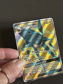 Carte Pokemon Lucanon GX 134/145 Ultra Rare Full Art Gardiens Ascendants FR - Image 2