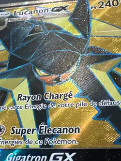 Carte Pokemon Lucanon GX 134/145 Ultra Rare Full Art Gardiens Ascendants FR - Image 3