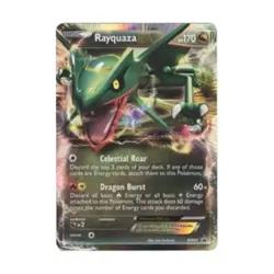 Pokemon Black and White Promos Rayquaza EX (HR) #BW47 (Holo) Fair - Image 1