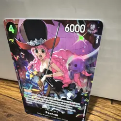 One Piece CCG Bandai Perona EB03-045 Special Holo Heroines Edition 6000 Power - Image 3
