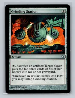 Grinding Station #127 (MP) Fifth Dawn 5DN Magic MTG - LP-MP - Image 1