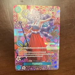 Bandai One Piece CCG Yamato Romance Dawn Super Rare Double Attack Card OP01-121 - Image 1