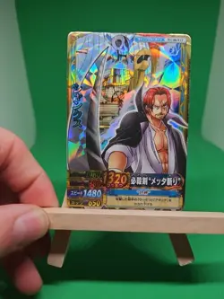 DMG Shanks PCC-006-w SEC Foil One Piece BANDAI Tcg Ccg Onepy Berry Match Japan - Image 1
