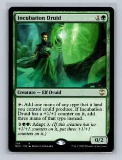 Incubation Druid - Commander: Streets of New Capenna #296 MTG- LP - Image 1