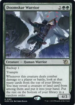 Doomskar Warrior - March of the Machine - Magic MTG NM - Image 1