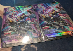 [2 cards] Destiny Gundam GD04-050 LR Gundam Phantom Aria - Image 3