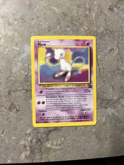 Mew Orginal 1995 Pokemon Card Promo LP Non Holo Rare - Image 1