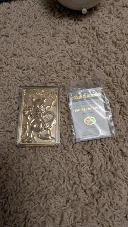 Mewtwo 1999 Burger King 23k Gold Plated Card - Pokemon TCG - Image 5
