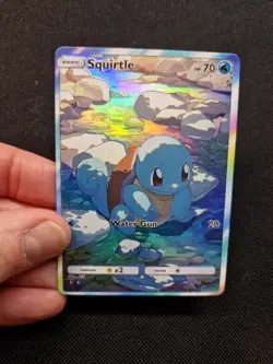 Charmander Full Art Rainbow Holo Sunset Sky Custom Promo Art Card - Image 1