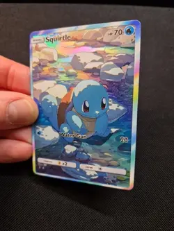 Charmander Full Art Rainbow Holo Sunset Sky Custom Promo Art Card - Image 4