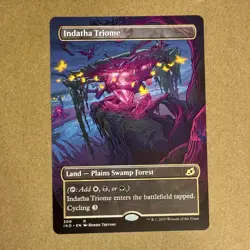 MTG ~ SHOWCASE ~ Indatha Triome ~ IKO Ikoria ~ 309 ~ English ~ Rare ~ NM - Image 1