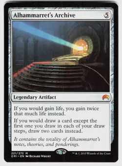 ALHAMMARRET'S ARCHIVE 221 MYTHIC MAGIC ORIGINS MAGIC: THE GATHERING NM/M - Image 1
