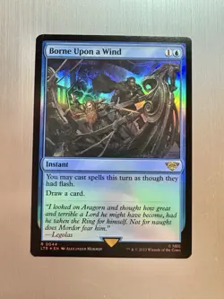 Borne Upon A Wind - 44 - MTG: Lord of the Rings - Rare -FOIL - Image 1