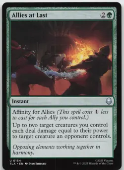 Allies at Last (164) Avatar: The Last Airbender NM - MTG - Image 1