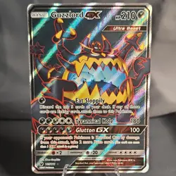 Pokemon Guzzlord GX Ultra Rare Full Art Holo 105/111 SM-Crimson Invasion NM/M - Image 1