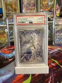 Pokemon TCG Reshiram Journey Together 167/159 Secret Illustration Rare PSA 10 - Image 1