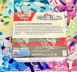 Pokemon TCG Scarlet & Violet Stellar Crown Booster Box Factory Sealed English - Image 3