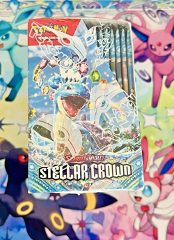 Pokemon TCG Scarlet & Violet Stellar Crown Booster Box Factory Sealed English - Image 5