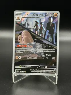 Pokemon TCG MEG Ascended Heroes: Team Rocket's Dugtrio 239/217 - Image 1