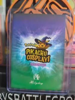 Saw (Pikachu) #E6 - Gold Holo Box Hit Electric Pikachu Cosplay - Pokemon - Image 2