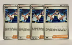 4x Kofu 138/142 Stellar Crown Uncommon Playset Pokemon TCG NM x4 - Image 1