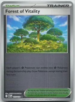 Forest of Vitality 188/217 Uncommon Ascended Heroes Pokemon Reverse Holo NM - Image 1