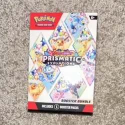 Pokemon Scarlet & Violet Prismatic Evolutions Booster Bundle!!❤❤❤ - Image 1
