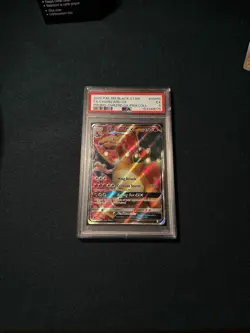 Pokemon TCG Charizard GX SM60 Black Star Promo PSA 5 - Image 1