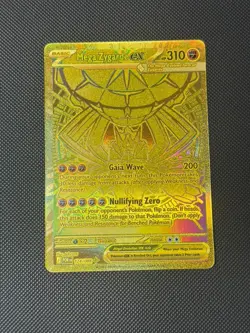Mega Zygarde ex 124/088 - Pokemon ME: Perfect Order - Gold Mega Hyper Rare - NM - Image 3