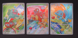 Pokemon First Partner Illustration Collection - Series 1: Kanto GEN 1 Starters - Image 1
