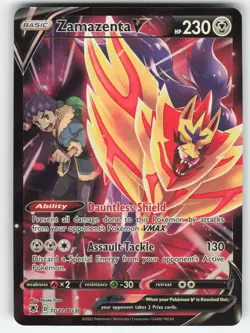 Zamazenta V TG22/TG30 Pokemon TCG Astral Radiance NM - Image 1