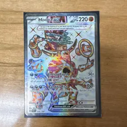 Pokemon Hoopa EX 226/182 SV04: Paradox Rift Ultra Rare Holo 220HP - Image 1